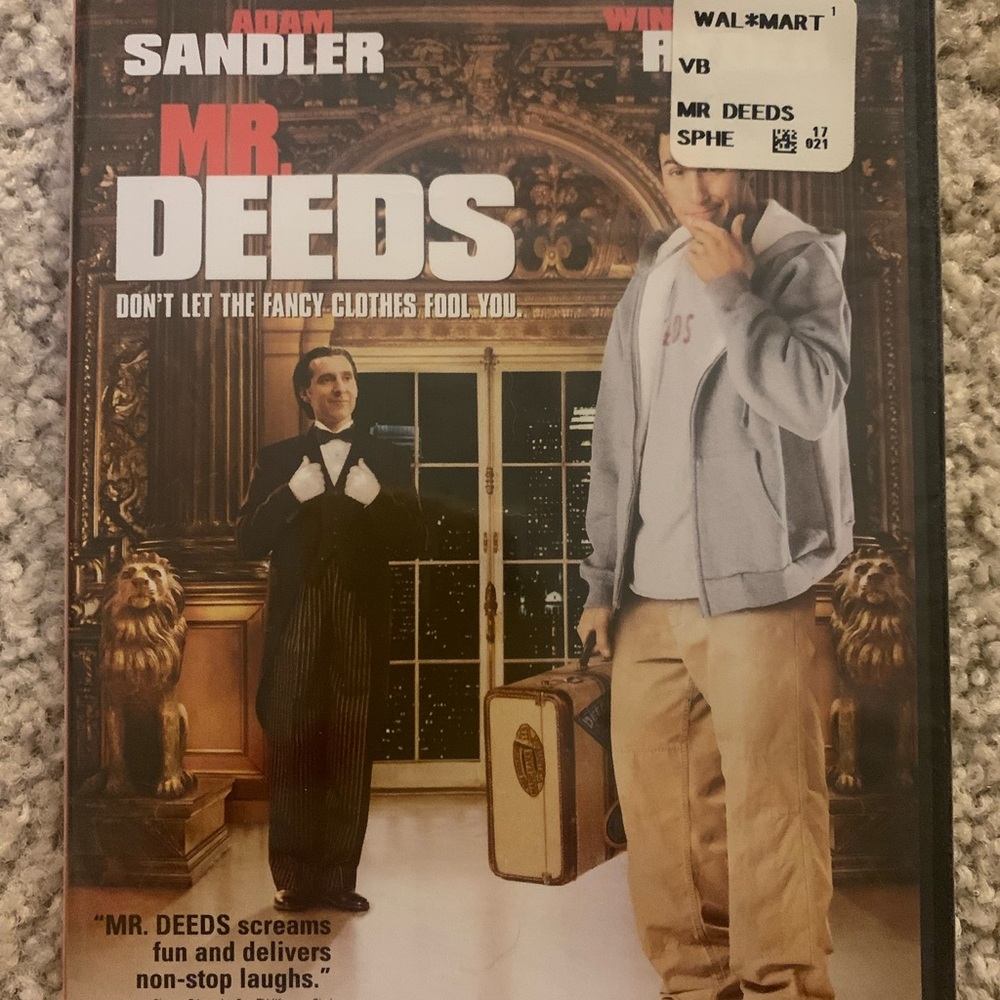 Mr. Deeds DVD movie-Full Screen Special Edition-NWT-never opened